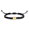Adjustable Nylon Thread Braided Beads Bracelets PW-WG8DF96-13-1