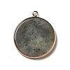 Natural Labradorite Pendants G-A213-01G-12-1