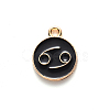 Alloy Enamel Pendants LS-ENAM-S124-01A-08D-2