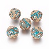 Handmade Indonesia Beads IPDL-E010-10B-1