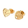 Ion Plating(IP) 304 Stainless Steel Stud Earring Findings STAS-I183-05A-G-2