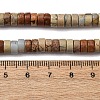 Natural Shoushan Stone Beads Strands G-L624-I10-3x6mm-5