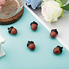 Wooden Acorn Box Jewelry Pendants WOOD-WH0025-80-4