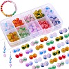 200Pcs 10 Colors Spray Painted Glass Beads GLAA-SZ0001-79-1