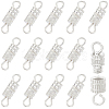 100Pcs Alloy Screw Clasps FIND-SC0012-07S-1