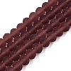 Transparent Glass Beads Strands EGLA-A044-T6mm-MD13-1