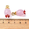 Handmade Lampwork Pendants LAMP-Z012-01G-4