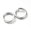 Eco-Friendly PVD Vacuum Plating & Long-Lasting Plated Brass Open Jump Rings LS-X-KK-E663-8mm-P-2