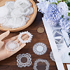 6 Bags 2 Styles PET Waterproof Lace Decorative Stickers STIC-SC0001-02C-3