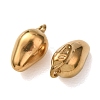 304 Stainless Steel Charms STAS-Z176-01G-02-2