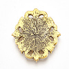 Alloy Acrylic Rhinestone Cabochons RB-N050-01-24AG-3