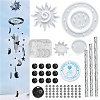 DIY Sun & Moon & Star Wind Chime Making Kits DIY-P028-20-1