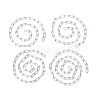 Unwelded Iron Paperclip Chains CH-FS0001-01S-1
