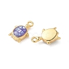 Rack Plating Brass & Shell Pendants KK-I357-13G-2