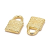 Tibetan Style Alloy Padlock Charms K08UH012-2