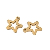 304 Stainless Steel Charms STAS-K306-06A-G-2
