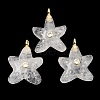 Natural Quartz Crystal Pendants G-H353-01G-02-1