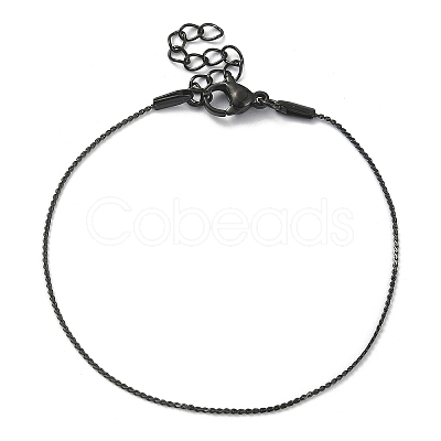 304 Stainless Steel Serpentine Chain Bracelets BJEW-D020-01EB-1