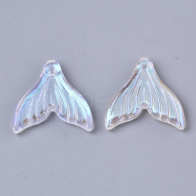 Transparent Glass Pendants X-GLAA-S190-009A-A01-1
