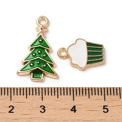 Alloy Enamel Pendants ENAM-MSMC001-13C-1