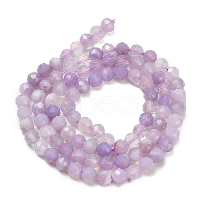Natural Lavender Amethyst Beads Strands G-Z106-A03-4mm-1