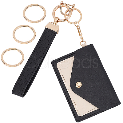 Rectangle Imitation Leather Coin Bags for Women AJEW-WH20046-02C-1