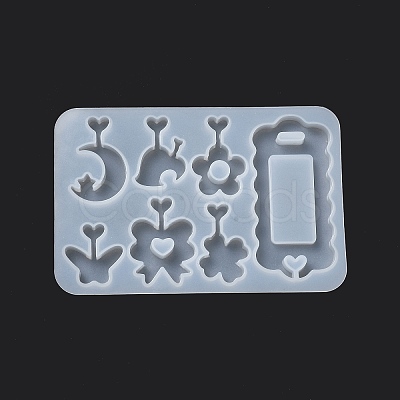 DIY Connector Charm Silicone Molds LS-DIY-G079-08B-1