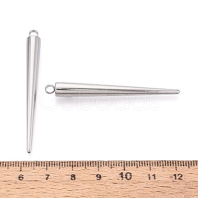 304 Stainless Steel Pendants STAS-T075-22D-P-1