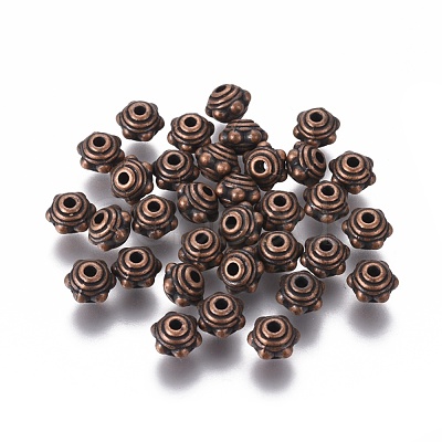 Tibetan Style Alloy Spacer Beads RLF1017Y-1