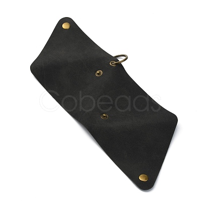 Foldable Mini PU Leater Storage Case AJEW-WH0291-59C-1