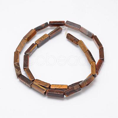 Natural Tiger Eye Beads Strands G-E342-03-1