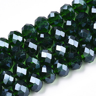 Electroplate Glass Beads Strands LS-EGLA-A034-T4mm-A31-1