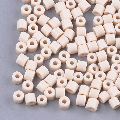 Opaque Glass Bugle Beads SEED-S023-02I-1
