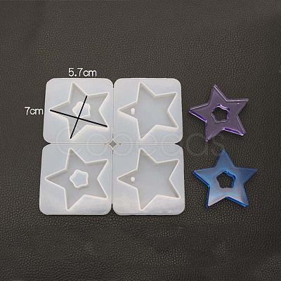 Pendant Silicone Molds DIY-K013-04-1
