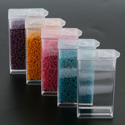 Plastic Bead Containers X-CON-R010-03-1