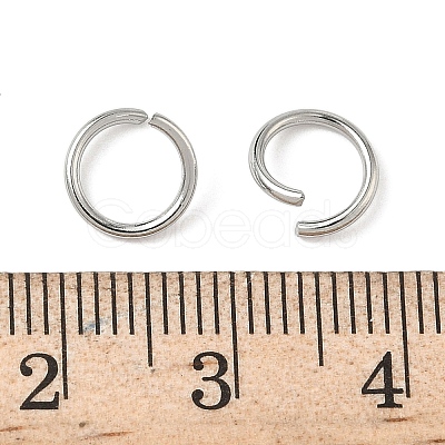 304 Stainless Steel Open Jump Rings STAS-Z150-01D-P-1