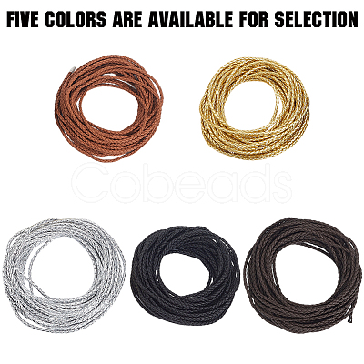 10M Round Imitation Leather Braided Cord WL-GF0001-32C-01-1