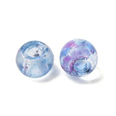 Picasso Transparent Glass Beads GL-CBA5413-01F-1