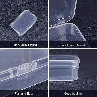 Plastic Bead Containers CON-BC0004-12B-1