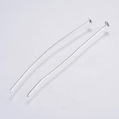 Tarnish Resistant 304 Stainless Steel Flat Head Pins X-STAS-F146-01P-40mm-1