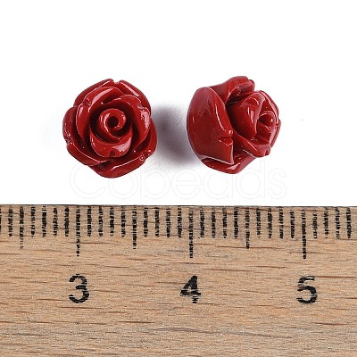 Synthetic Coral Carved Beads CORA-C003-18J-1