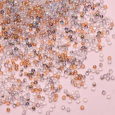 5 strands 5 Colors Electroplate Glass Beads Strands EGLA-SZ0001-16-1
