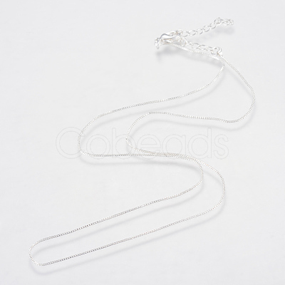Brass Box Chains Necklaces X-MAK-R014-S-1