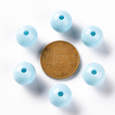 Opaque Acrylic Beads MACR-S370-C12mm-A07-1