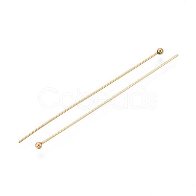 304 Stainless Steel Head Pins STAS-T065-50mm-20G-1