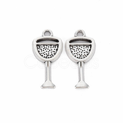 Tibetan Style Alloy Pendants TIBEP-N011-009-1