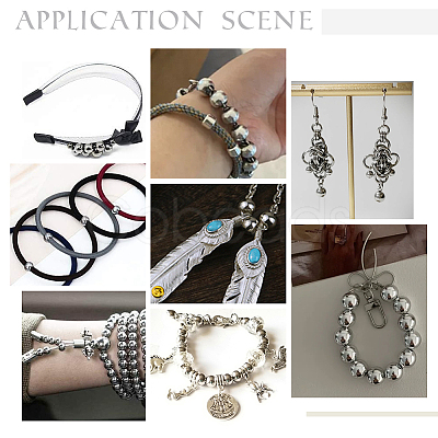 25Pcs 304 Stainless Steel European Beads STAS-GA0001-92-1