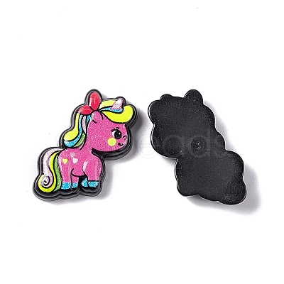 Opaque Resin Cabochons LS-RESI-C027-04A-1