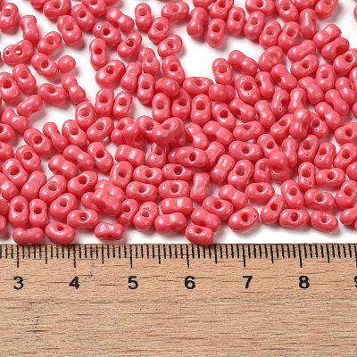 Baking Paint Glass Seed Beads SEED-K009-01A-18-1