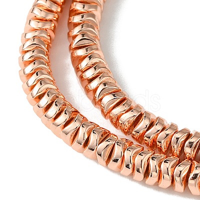 Electroplated Synthetic Non-Magnetic Hematite Beads Strands G-H020-F01-01-1